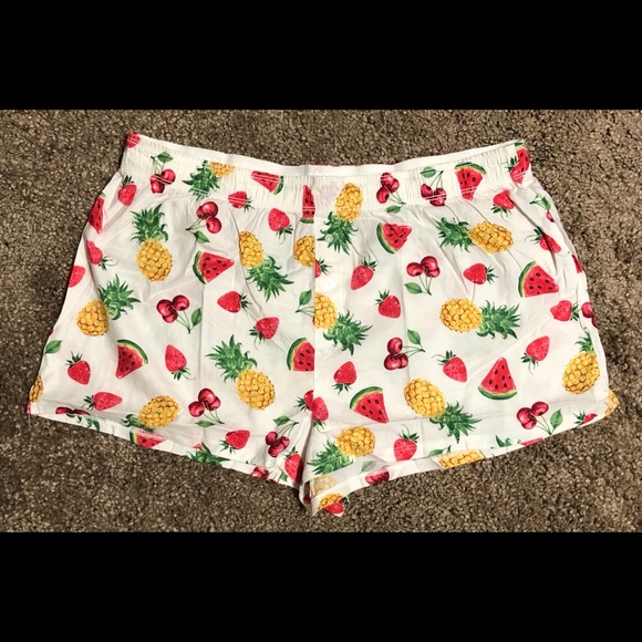 NWT Victoria’s Secret PINK Sleep Boxy, Fruit, Sz L - Picture 2 of 6